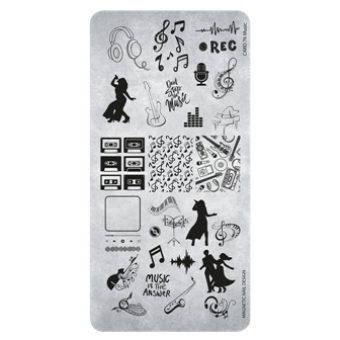 Stampingplate 76 Music